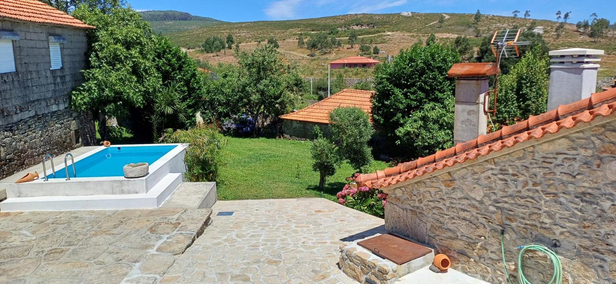 Casa Da Rosa Porreiras Villa Paredes de Coura Dış mekan fotoğraf