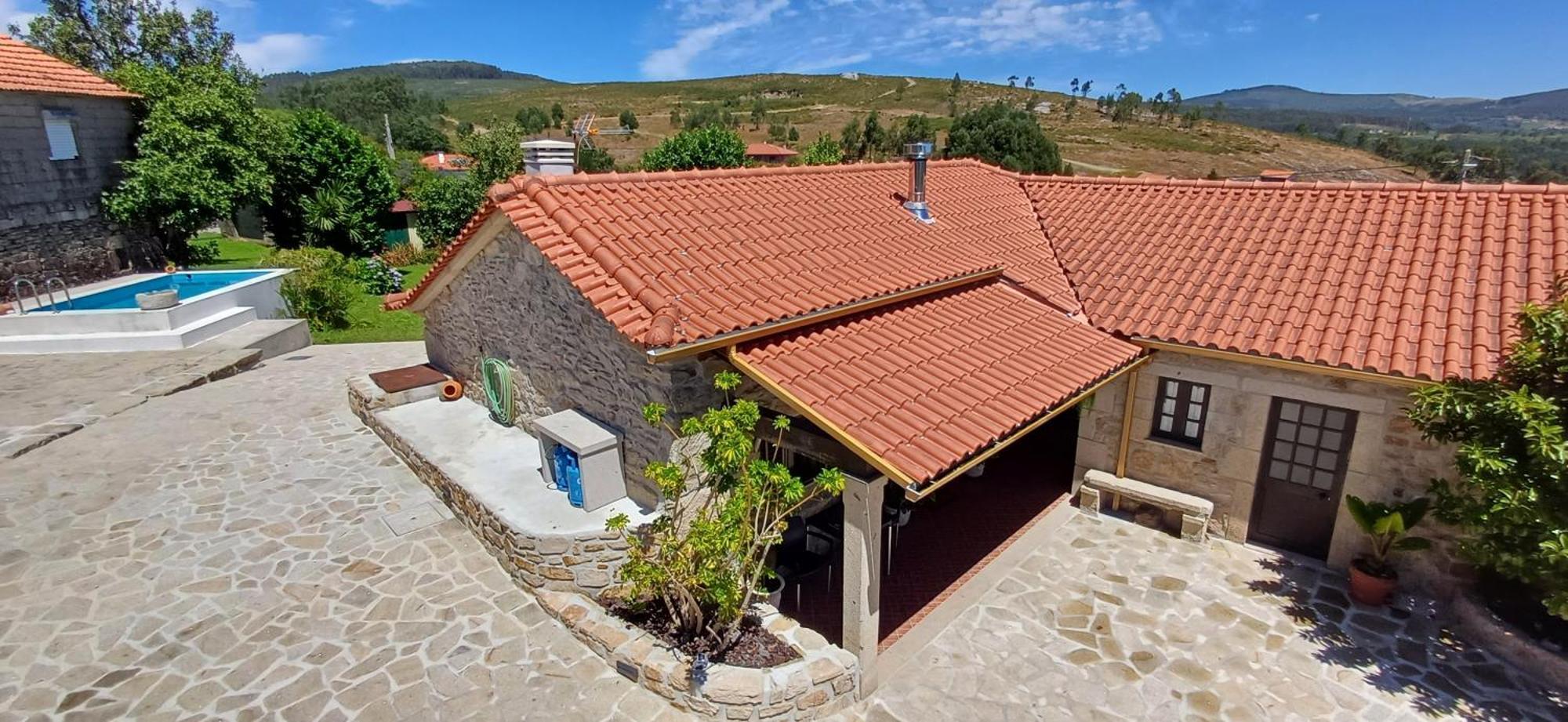 Casa Da Rosa Porreiras Villa Paredes de Coura Dış mekan fotoğraf